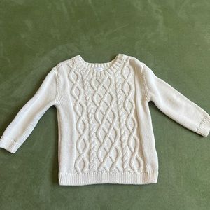 Cream colored sweater